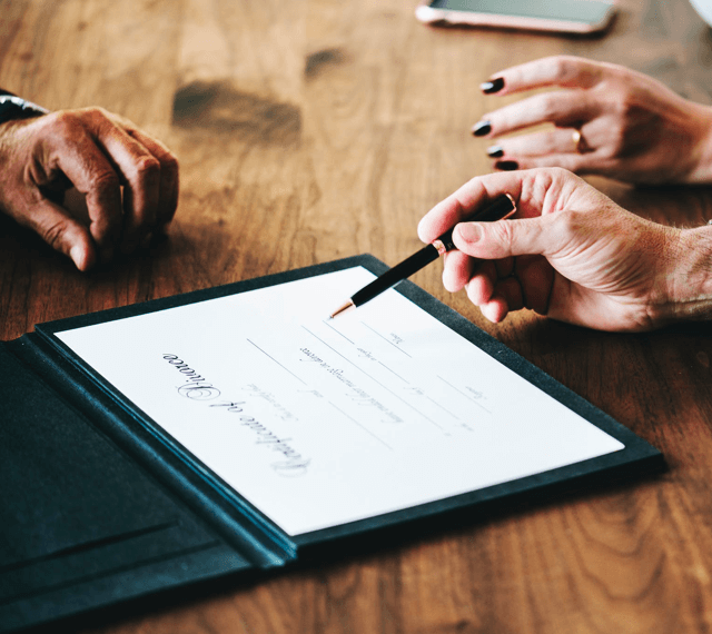 Holman law signing contracts